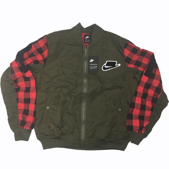 Nike Lifestyle Bomber Jacket Mens Cargo 